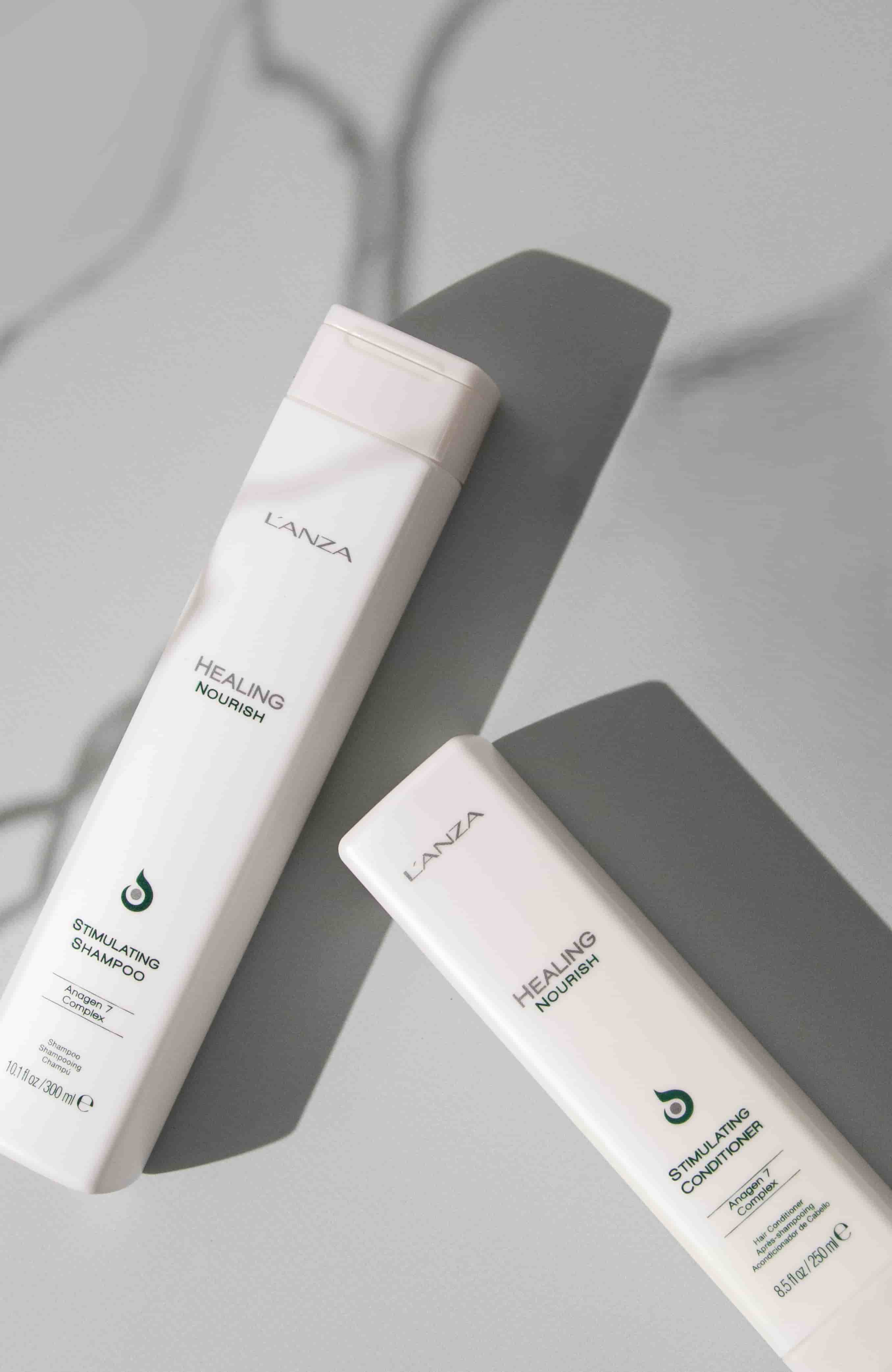 Кондиціонер для відновлення та стимулювання росту волосся LʼANZA Healing Nourish Stimulating Conditioner, 250 ml - 4